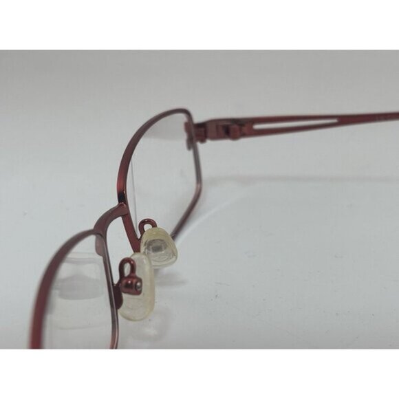 LE CHIC LUNNETTE - LC825 M. Burgundy 52-17-135 Rectangle Glasses Frames - Picture 7 of 7